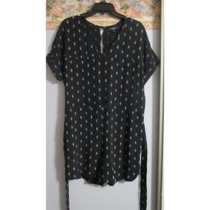 Madewell XS Perimeter Diamond Stitch Casual Occasion Oversized Romper